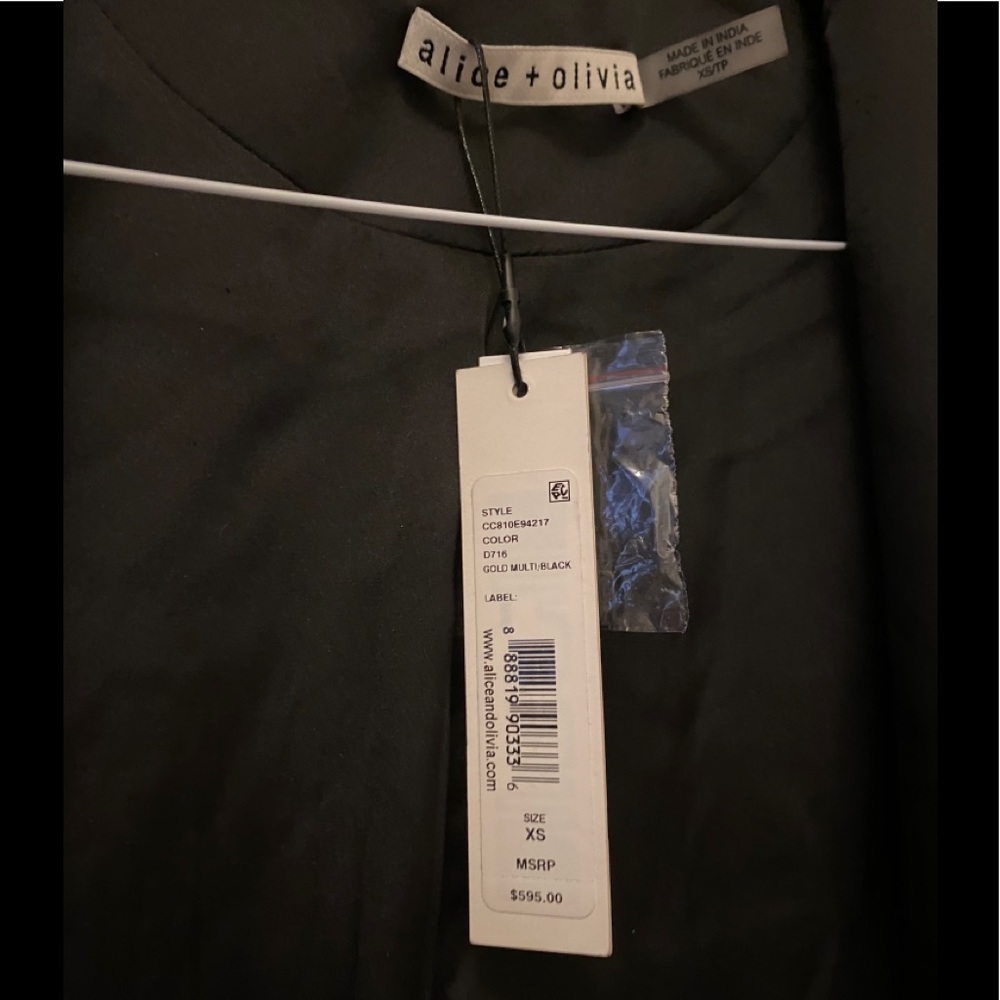 Alice and Olivia Sequin Blazer xs - Picture 3 of 10